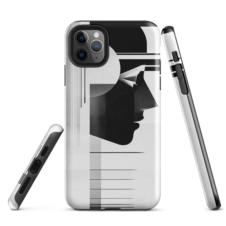 Abstract Persona 006 (Black) (Iphone Tough Case) product image (1)