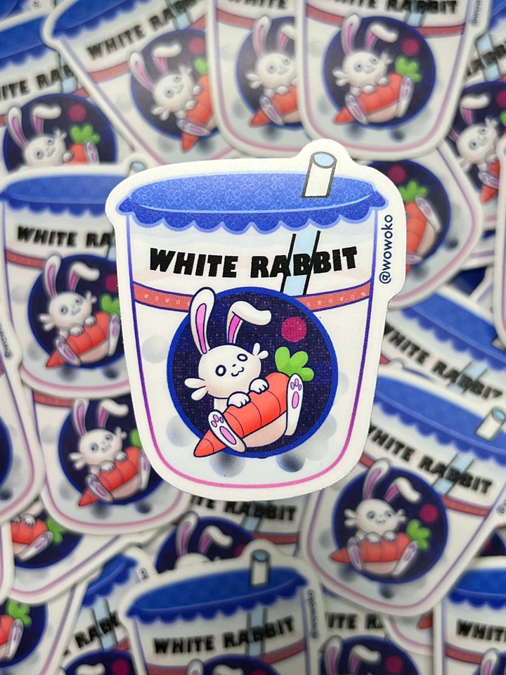 Zodiac Drink - White Rabbit Candy Milk Tea - Sticker product image (1)