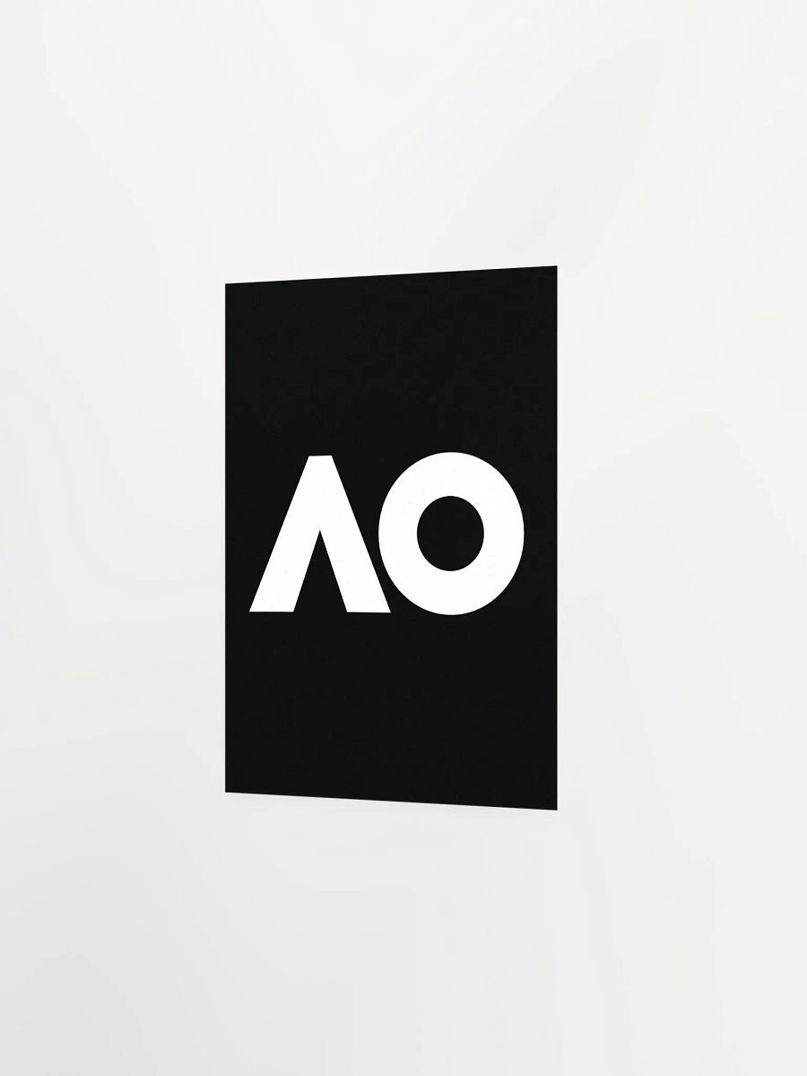 AO Geometric Typography Poster Print product image (24)