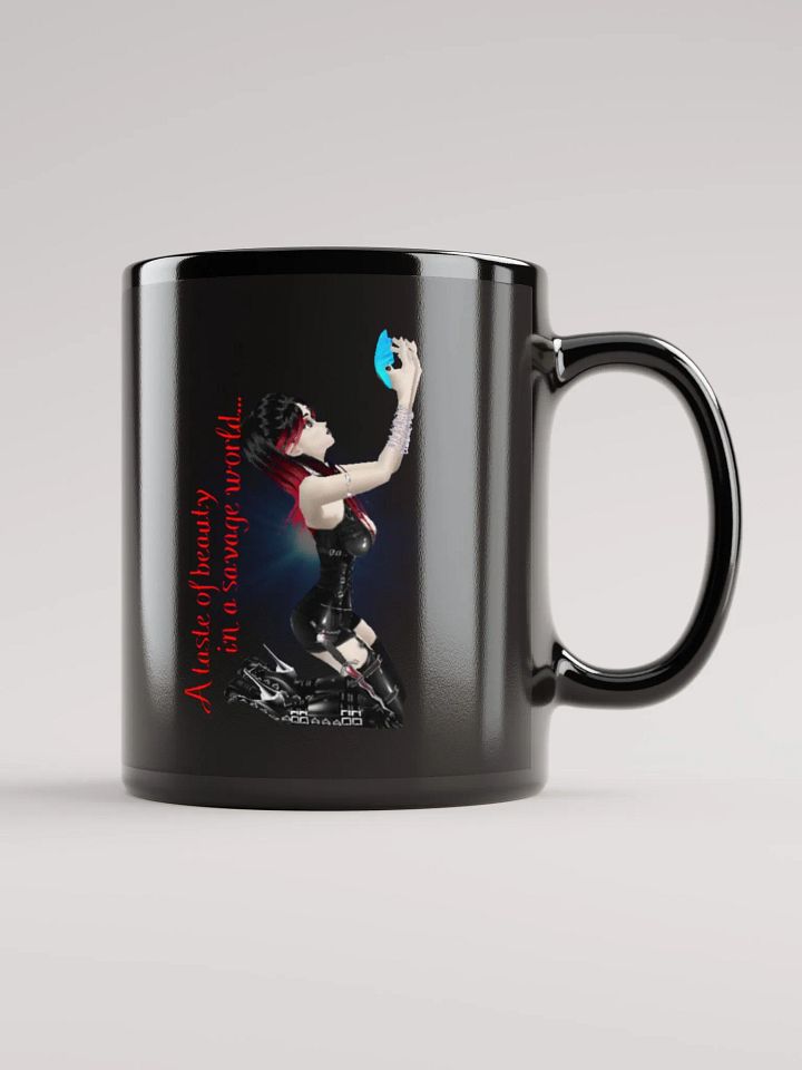 Savage Beauty - Black Glossy Mug product image (1)