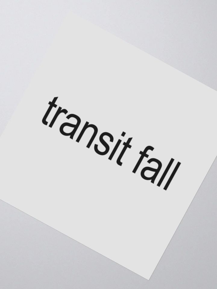 FRANK EASTMAN TRANSIT FALL STICKER product image (5)