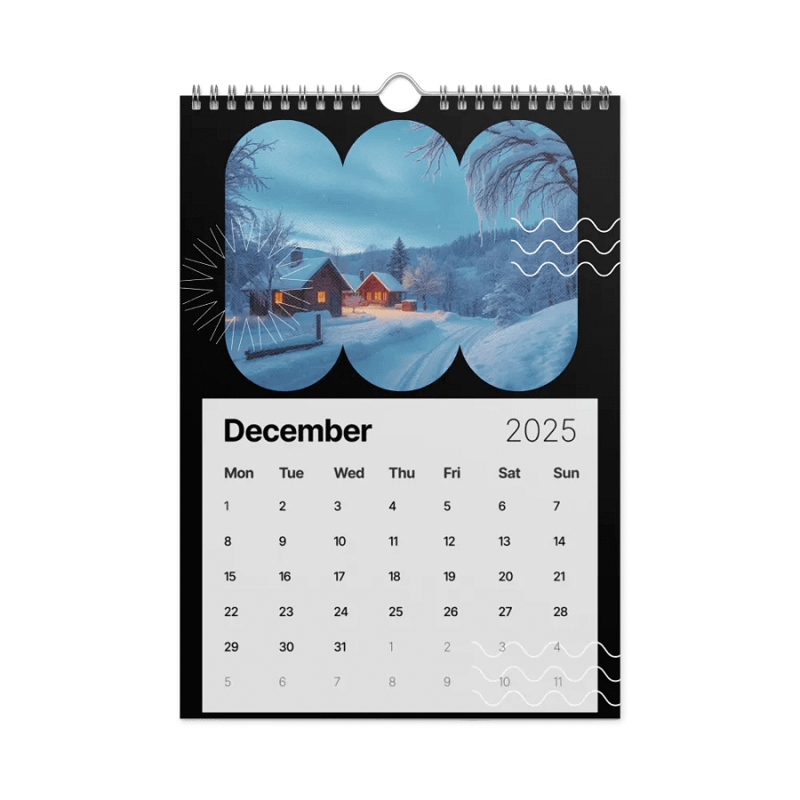 SEASONAL NATURE WALL CALENDAR 2025 product image (4)