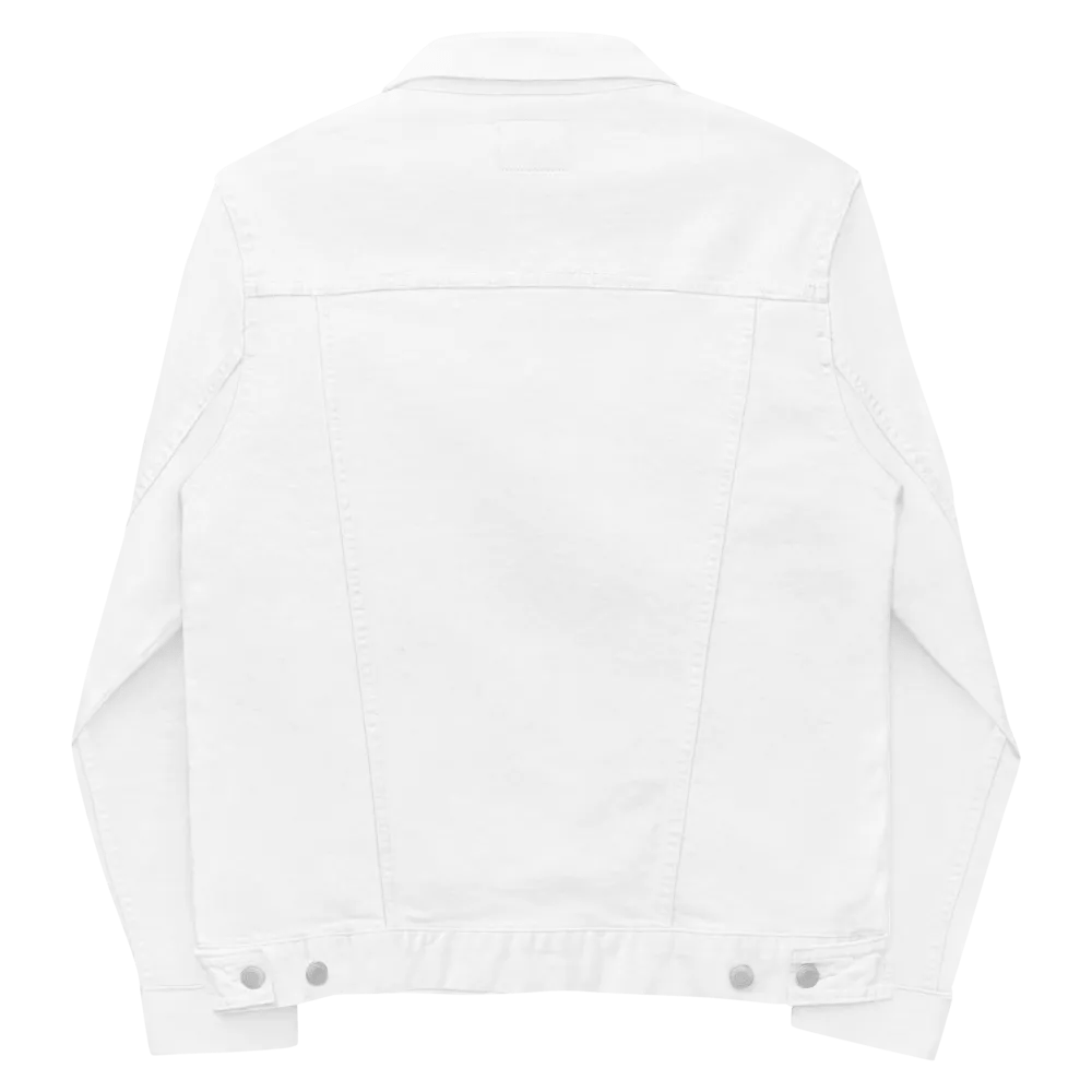 Canadian Flag Line Art Denim Jacket product image (68)