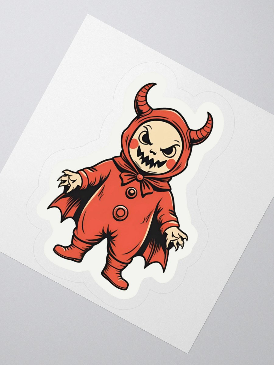 Mischievous Devil Kiss Cut Sticker product image (6)