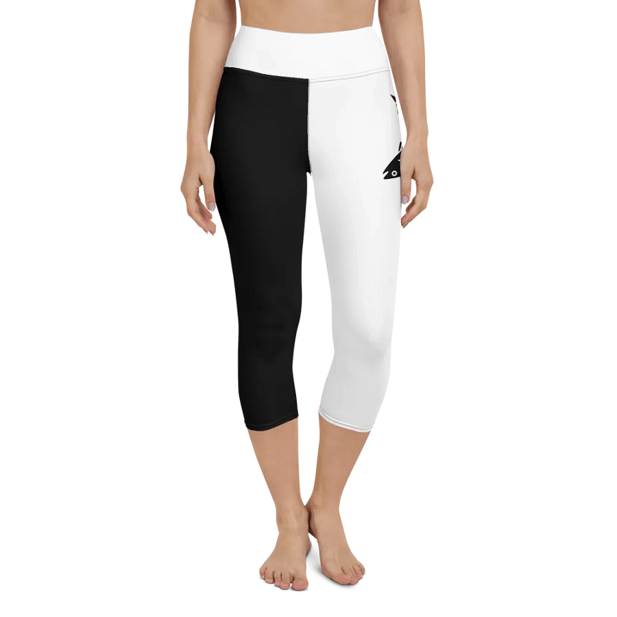 Copy of Fish Flexi Capri Yoga Leggings – 90s Vibes, Ultimate Comfort! product image (1)