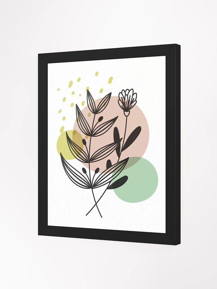 Eco-Friendly Ayous Wood Framed Matte Poster product image (25)