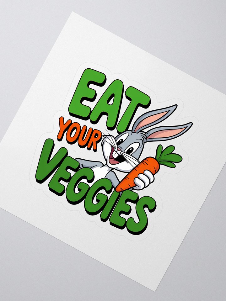 🥕 Eat Your Veggies Kiss Cut Stickers product image (2)