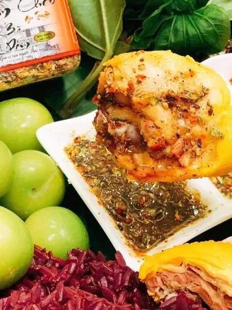 Muối Chẩm Chéo Khô Tây Bắc 500G (HŨ SIÊU TO) Chẳm Chéo Mường Then Đặc Biệt Thơm Lừng product image (3)