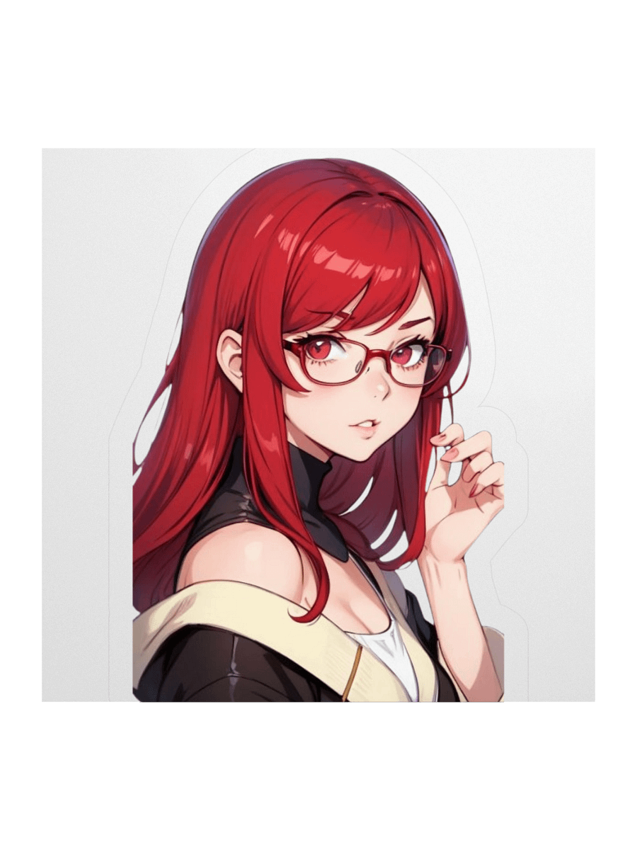 (RED WAIFU) K STICKERS product image (2)