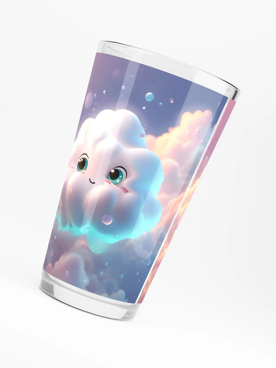 Cute Cloud Pint Glass product image (6)