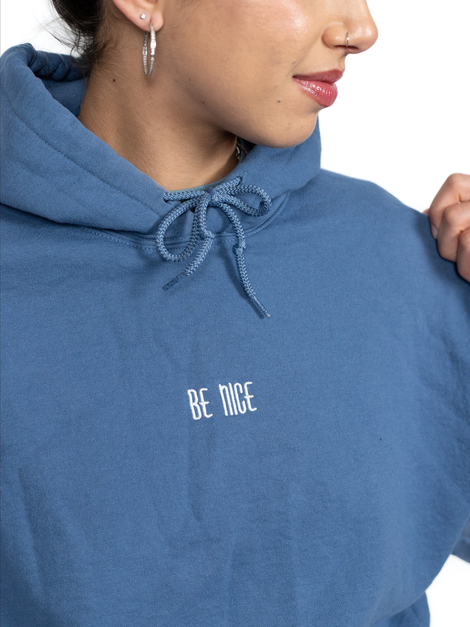 BE NICE Basics Embroidered Hoodie product image (2)