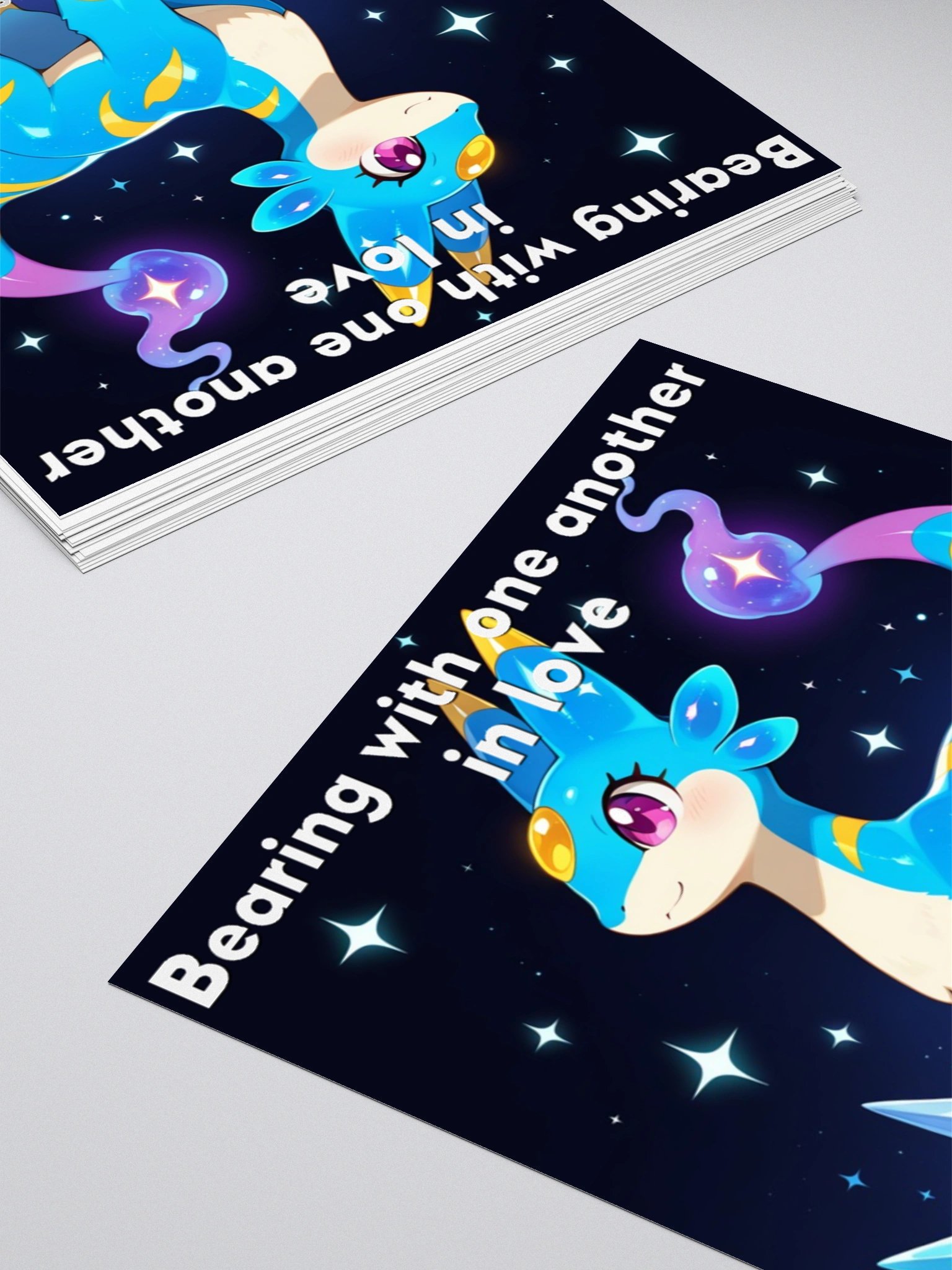 Bible Cuties Serena - Bearing with one another in love Sticker product image (7)