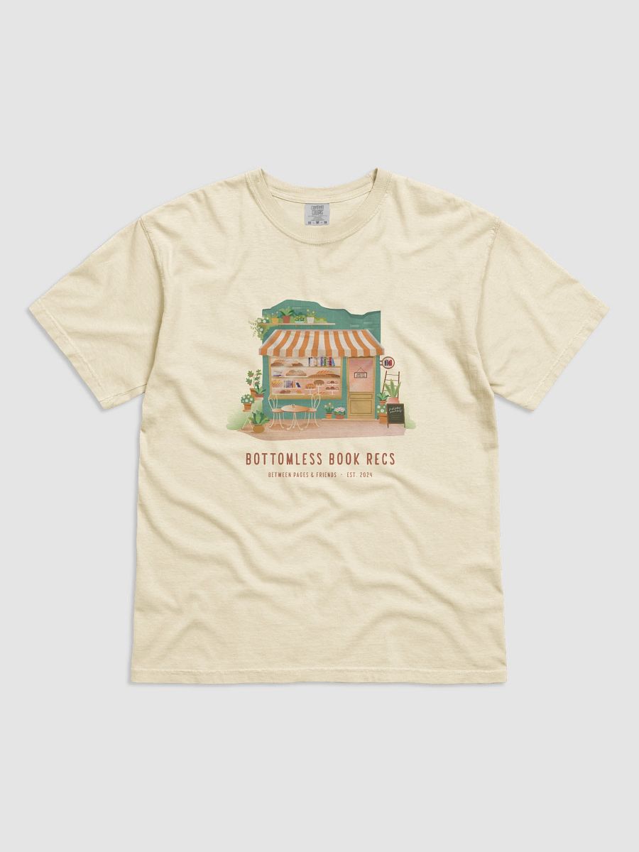 Bottomless Book Recs | Printed Tee product image (1)