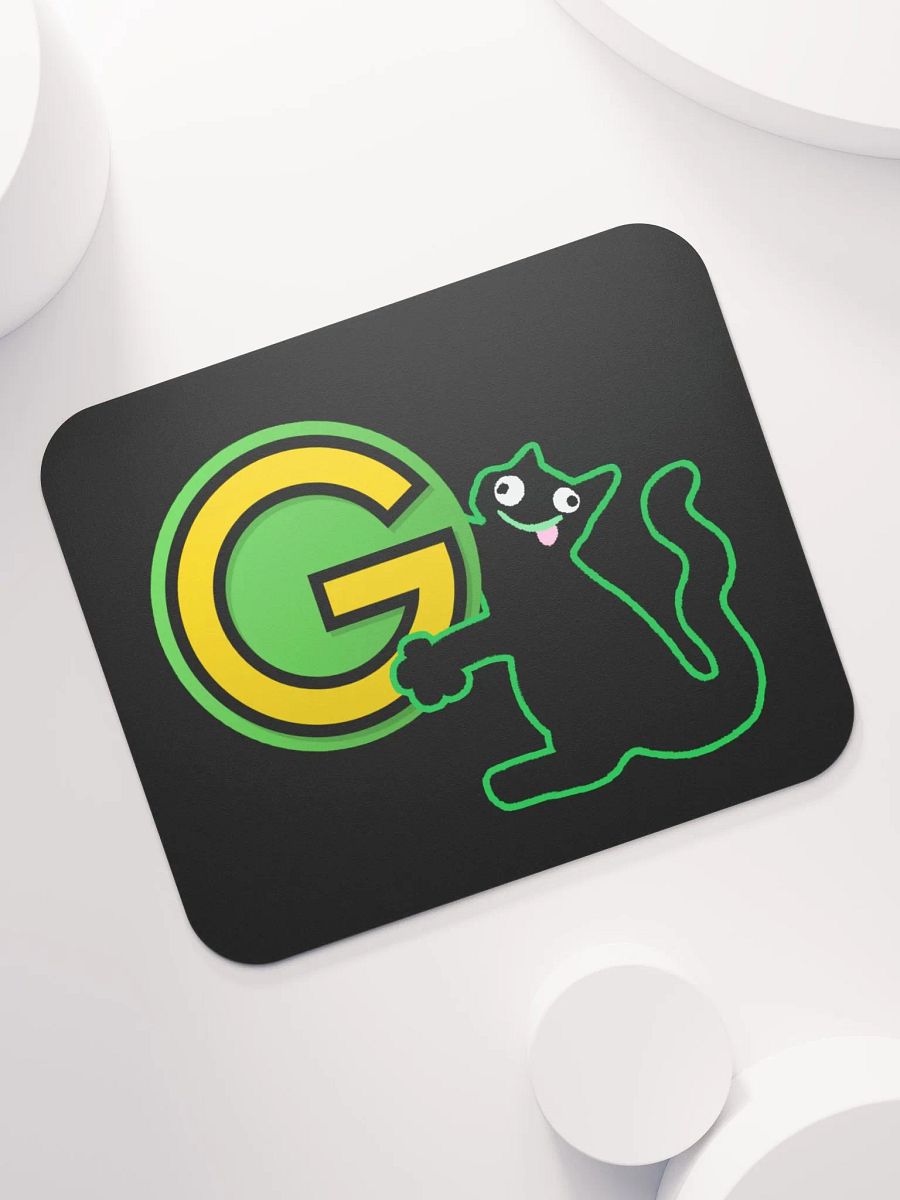 Mousepad - Derpcat holding 2025 Logo product image (7)