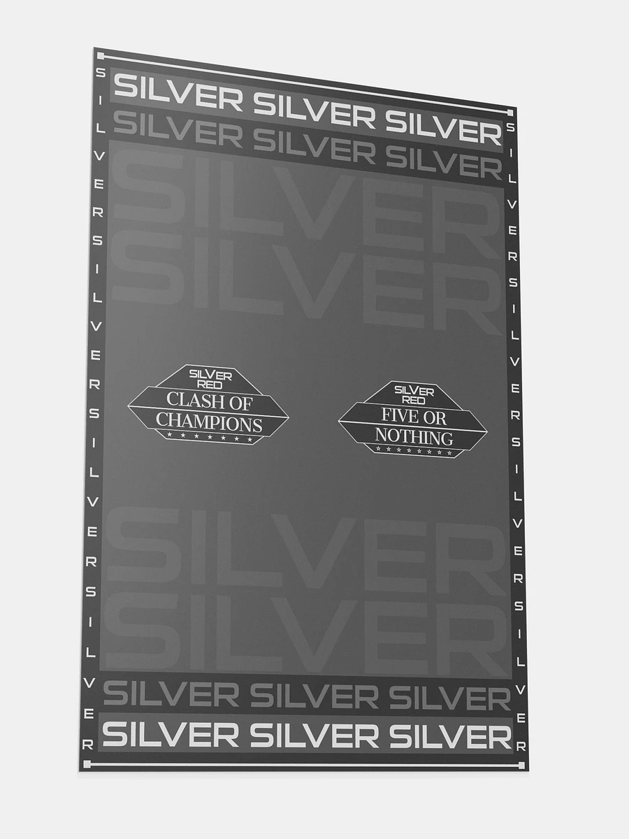 SILVER VS RED - ALL IN SILVER (poster) product image (3)