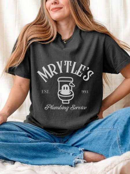 Mrytle Plumbing Vintage Minimalist Shirt product image (8)