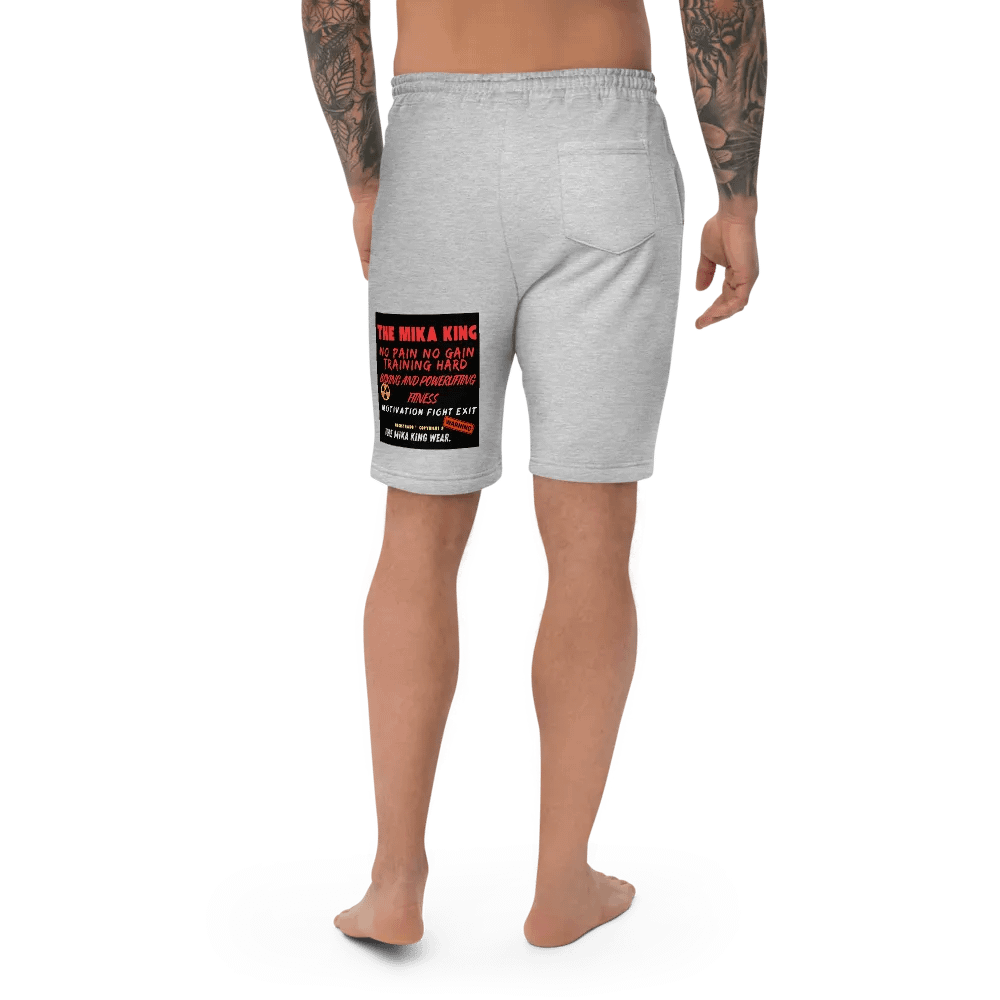 Pantalones cortos de polar para hombre para deportes The Mika King Wear,Fitness,No Pain No Gain Training Hard Edtion. product image (3)