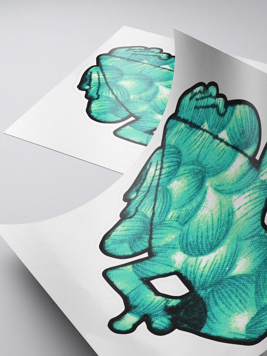 Big Frog Sticker in Seagrape product image (4)