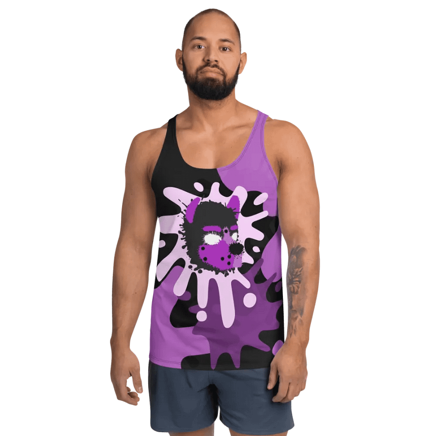 Dark Chaos Splatter Tank - Purple product image (3)