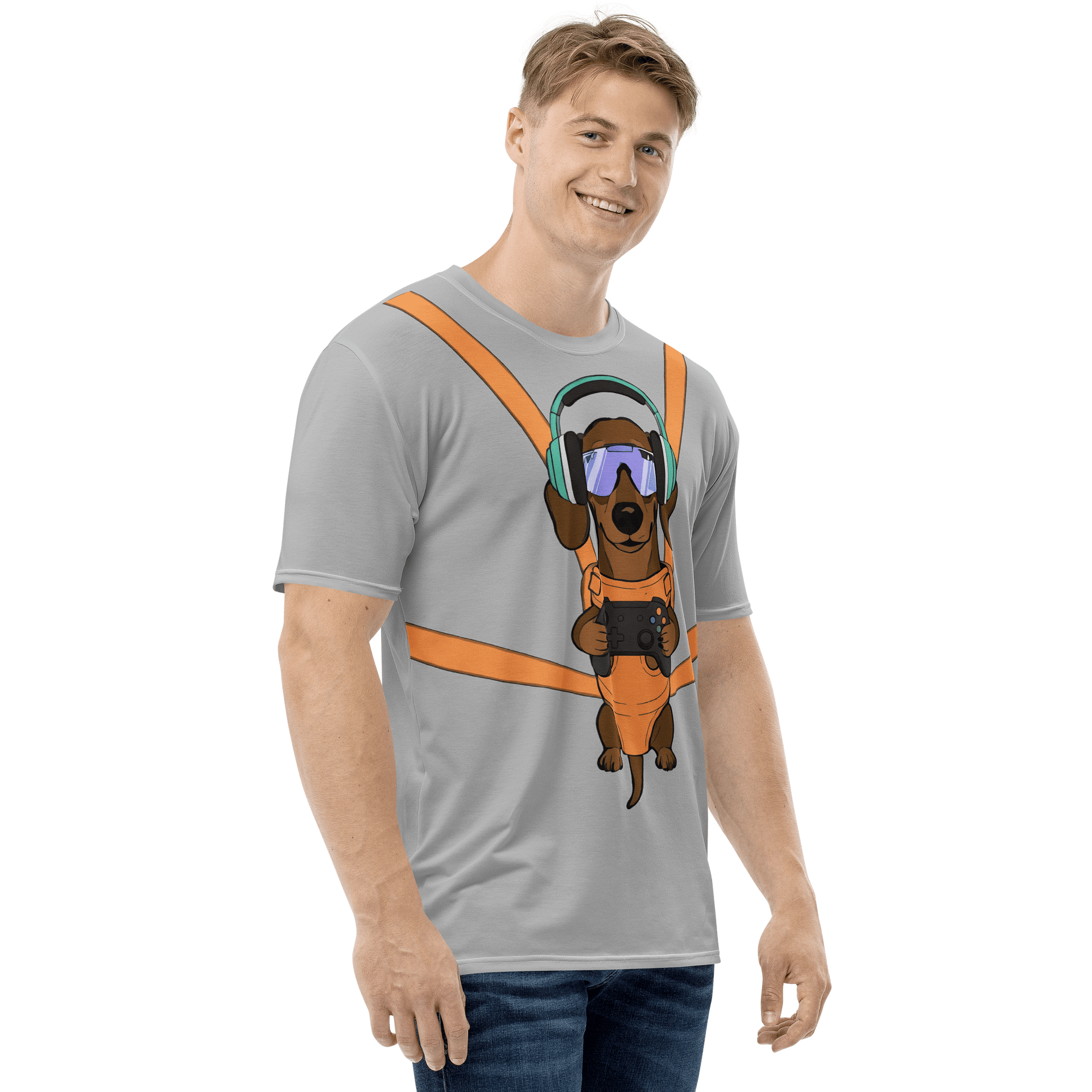 Gaming & Dachshunds - DJ Kaleo T-Shirt product image (3)