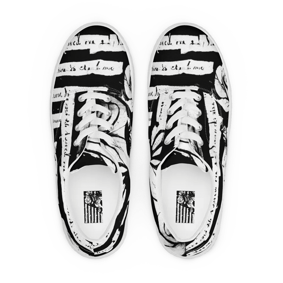 Rose Redaction Women's Canvas Shoes product image (1)