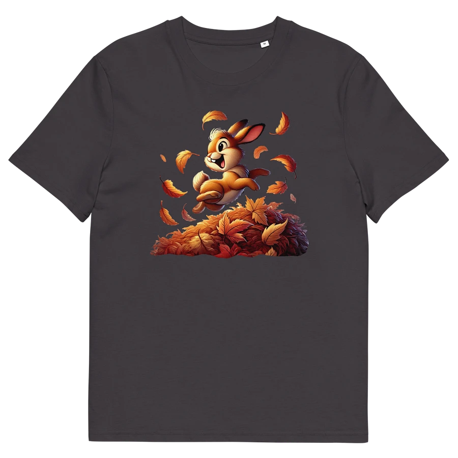 Autumn Leaves Bunny Organic Unisex T-Shirt product image (186)