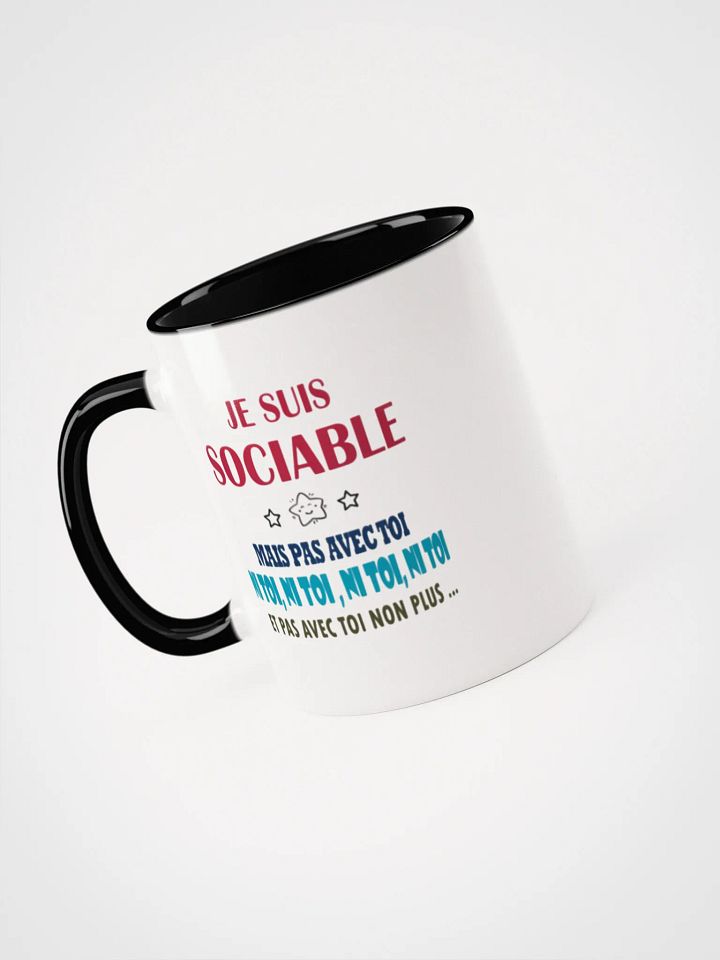 Je suis sociable mais pas avec toi product image (1)