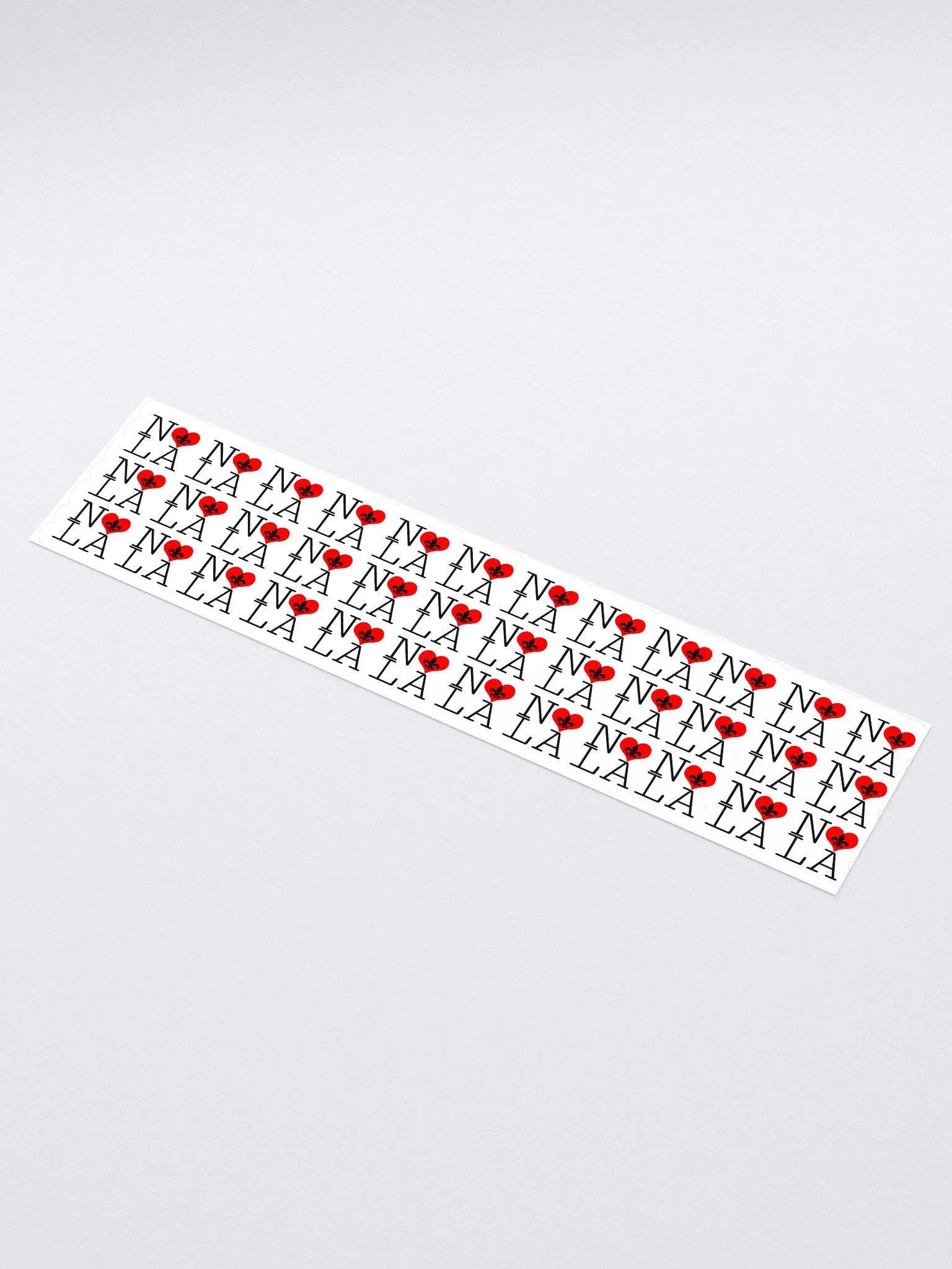 I LOVE NOLA **LEGACY STICKER** (LONG) product image (1)