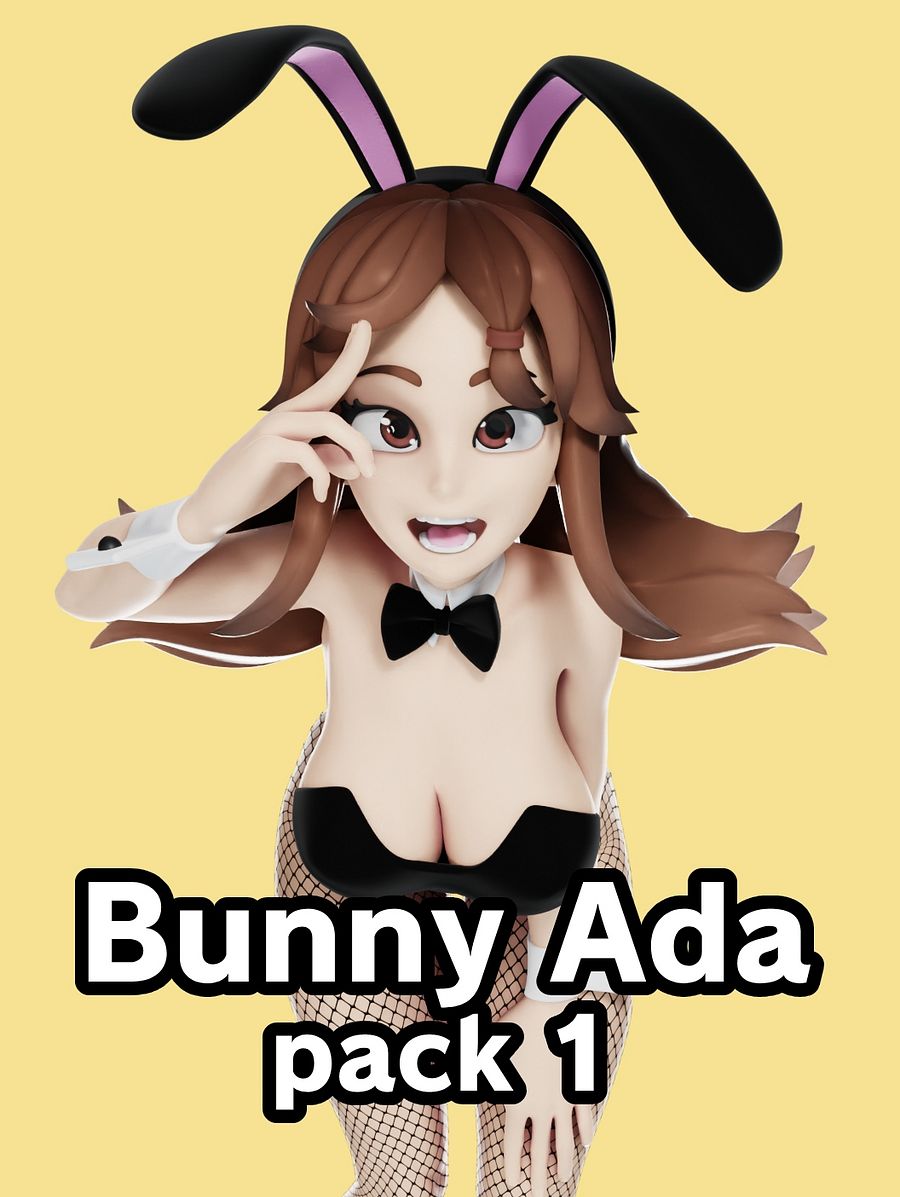 Bunny Ada Renders pack 1 product image (1)