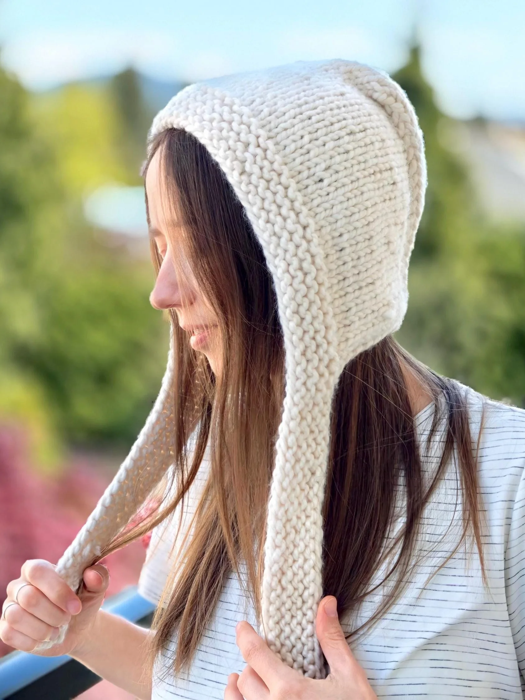 Super Bulky/Chunky Knit Bonnet Pattern product image (1)