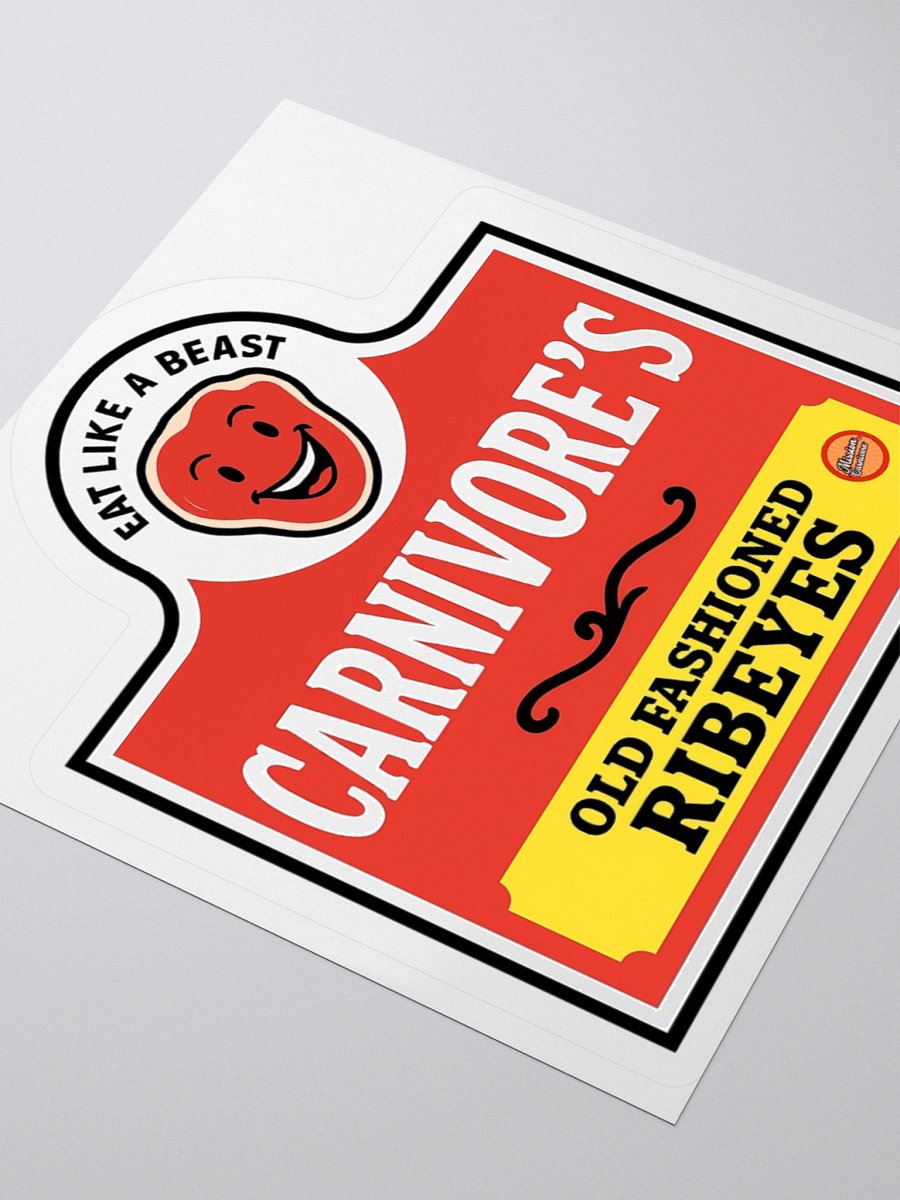 Mission Carnivore Old Fashioned Ribeyes Sticker product image (7)