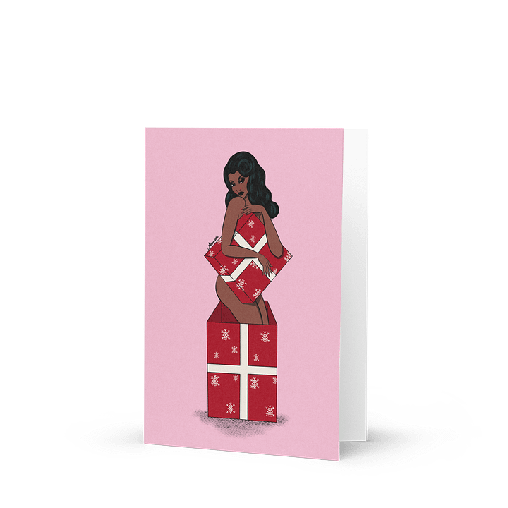 I am the Gift - Cheeky Christmas Card product image (1)