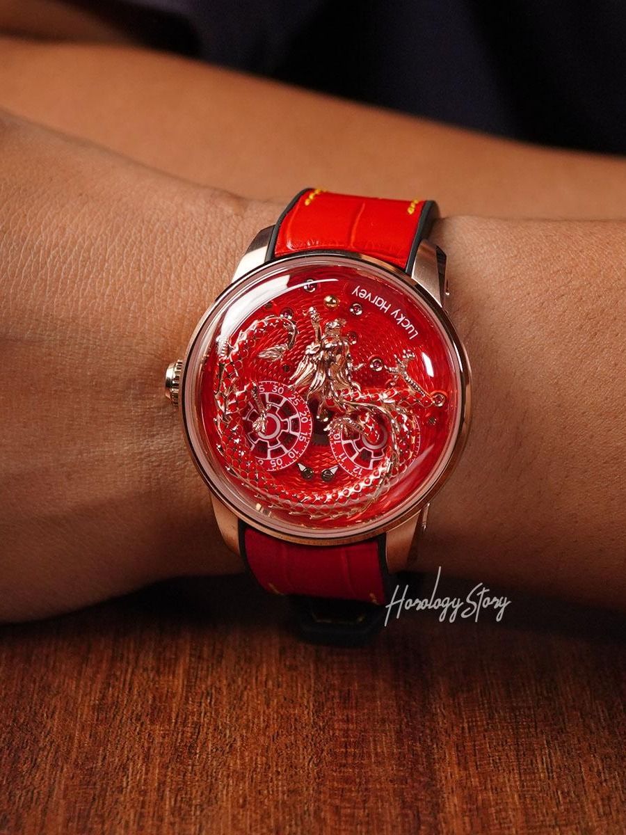 Lucky Harvey Red Dragon Enamel Limited 100 Pcs product image (4)