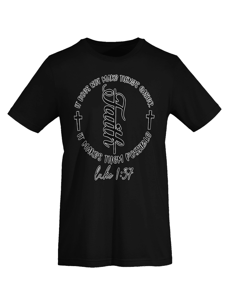 Faithful Circle Inspirational T-Shirt product image (66)