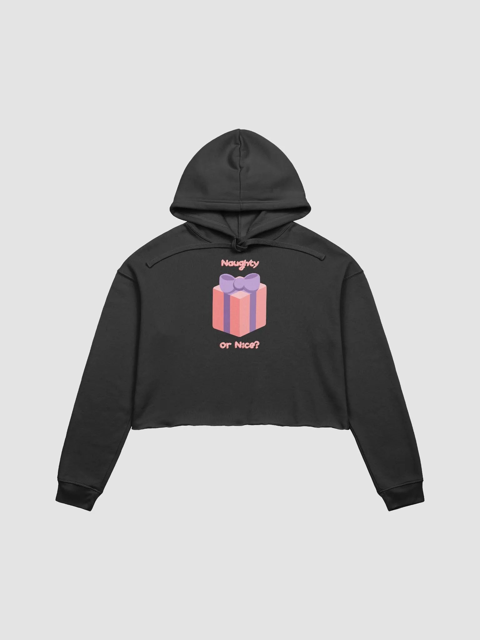 Pink Gift Cropped Hoodie product image (1)
