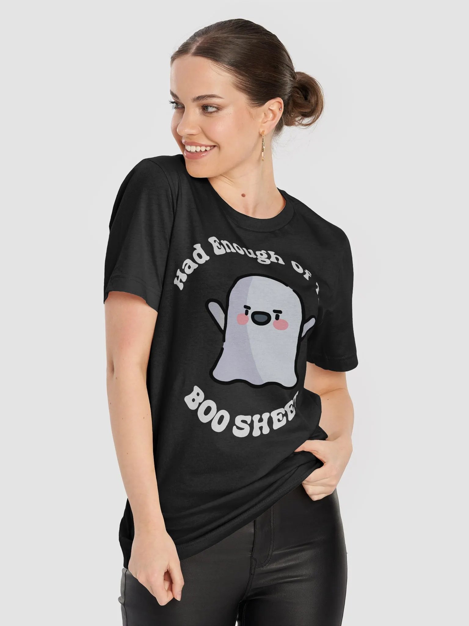 Funny Halloween Had Enough of this Boo Sheet Ghost Costume T-Shirt product image (8)