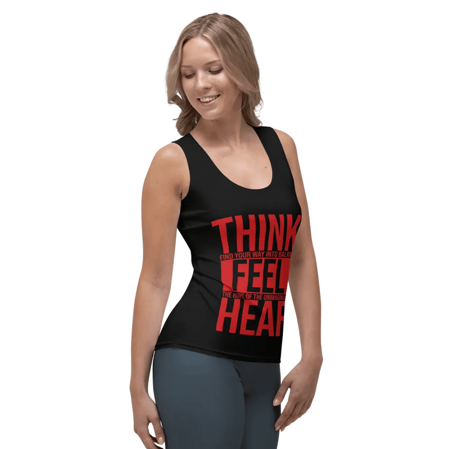 Chaos Theory 'Think Feel Hear' Women's Tank Top product image (4)