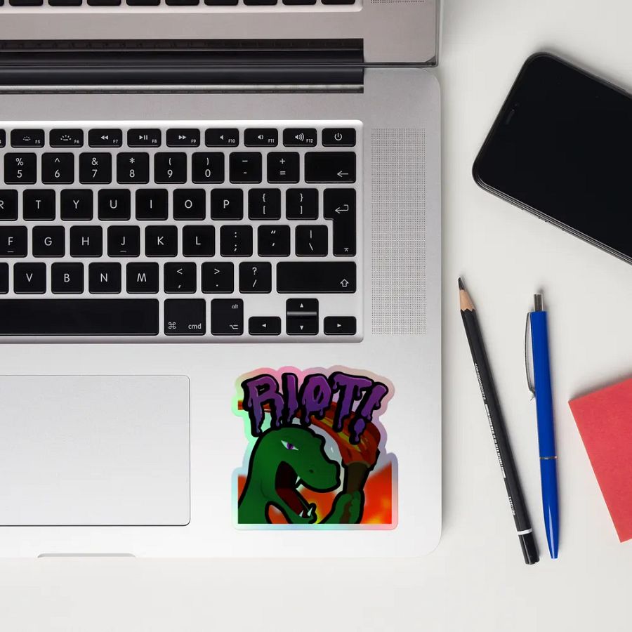 Vella Riot Holo Sticker product image (12)