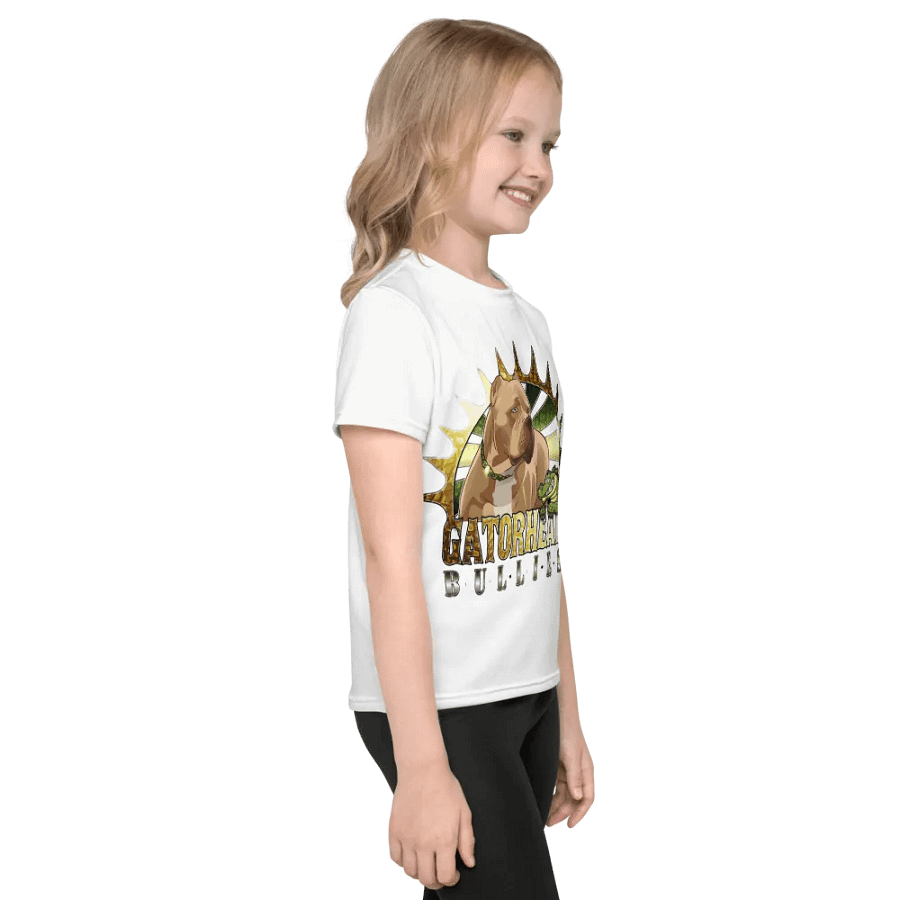 White GatorHead Bullies Kid T-shirt product image (3)