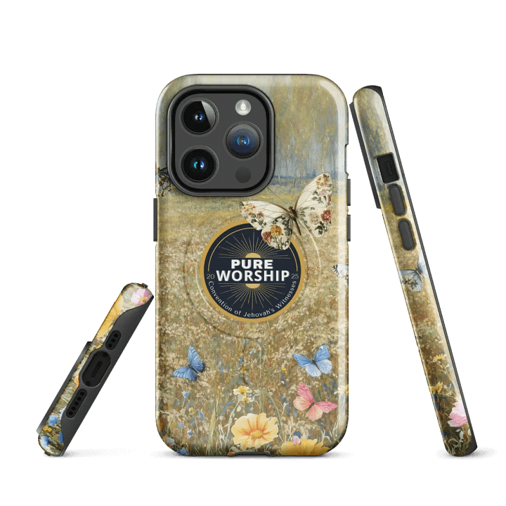 2025 Pure Worship | Gold Butterfly Fields MagSafe® Tough Case product image (3)