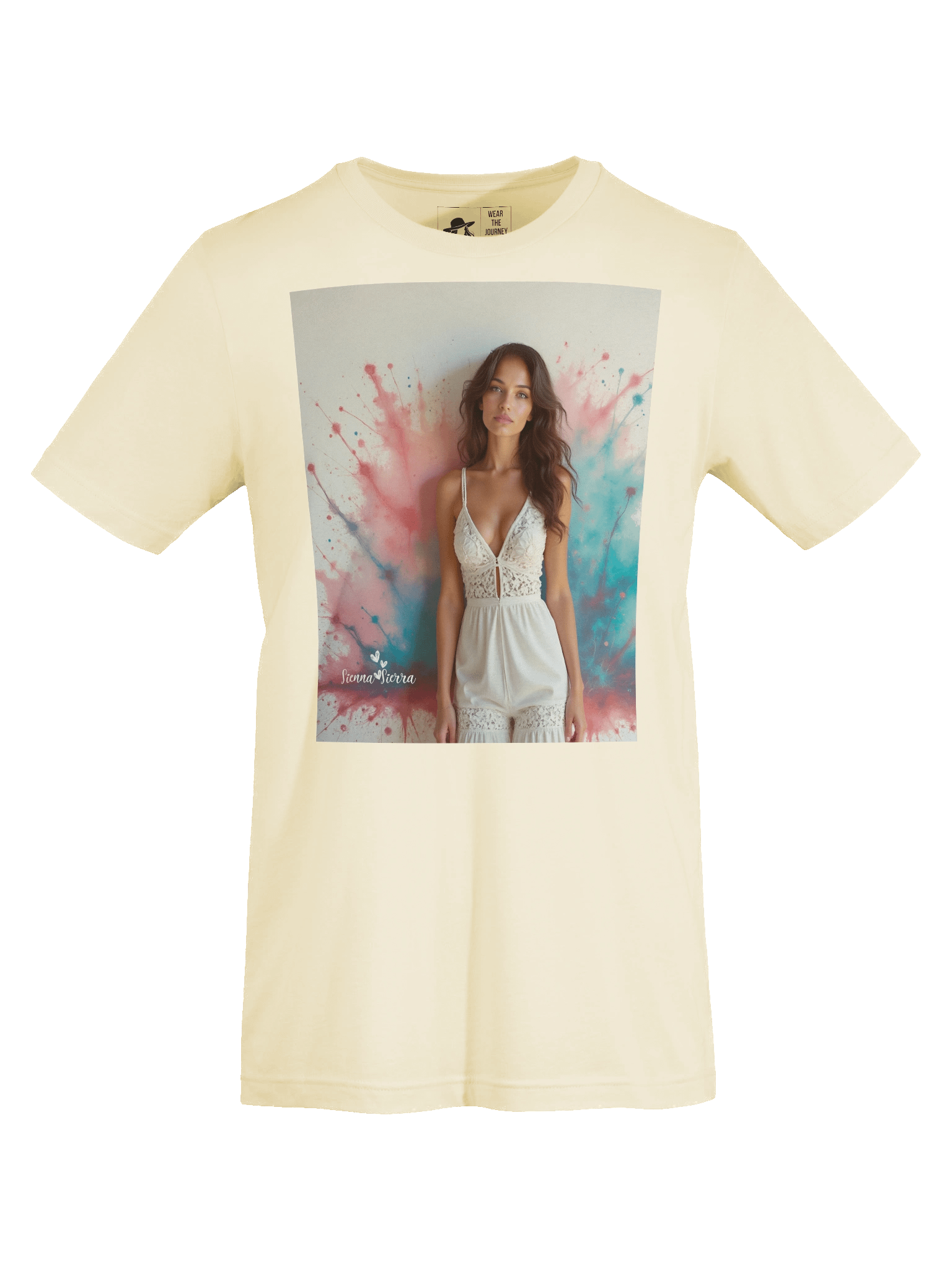 Boho Art Splash T-Shirt – Sienna & Sierra Signature Style product image (34)