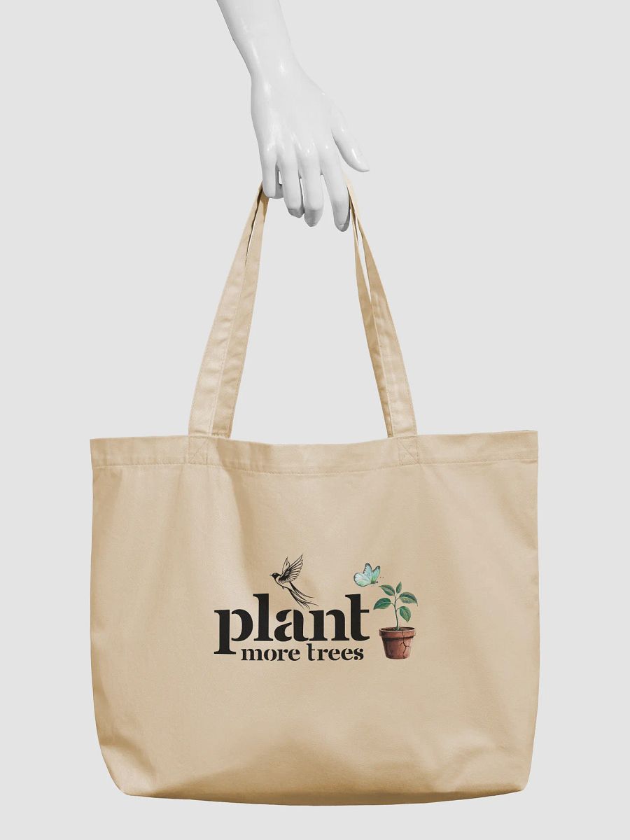 Plant More Trees, Earth Day Eco Tote Bag product image (3)