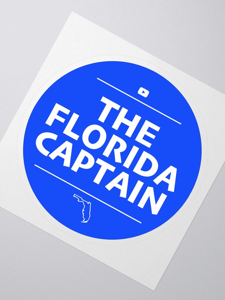 The Florida Captain Sticker product image (2)