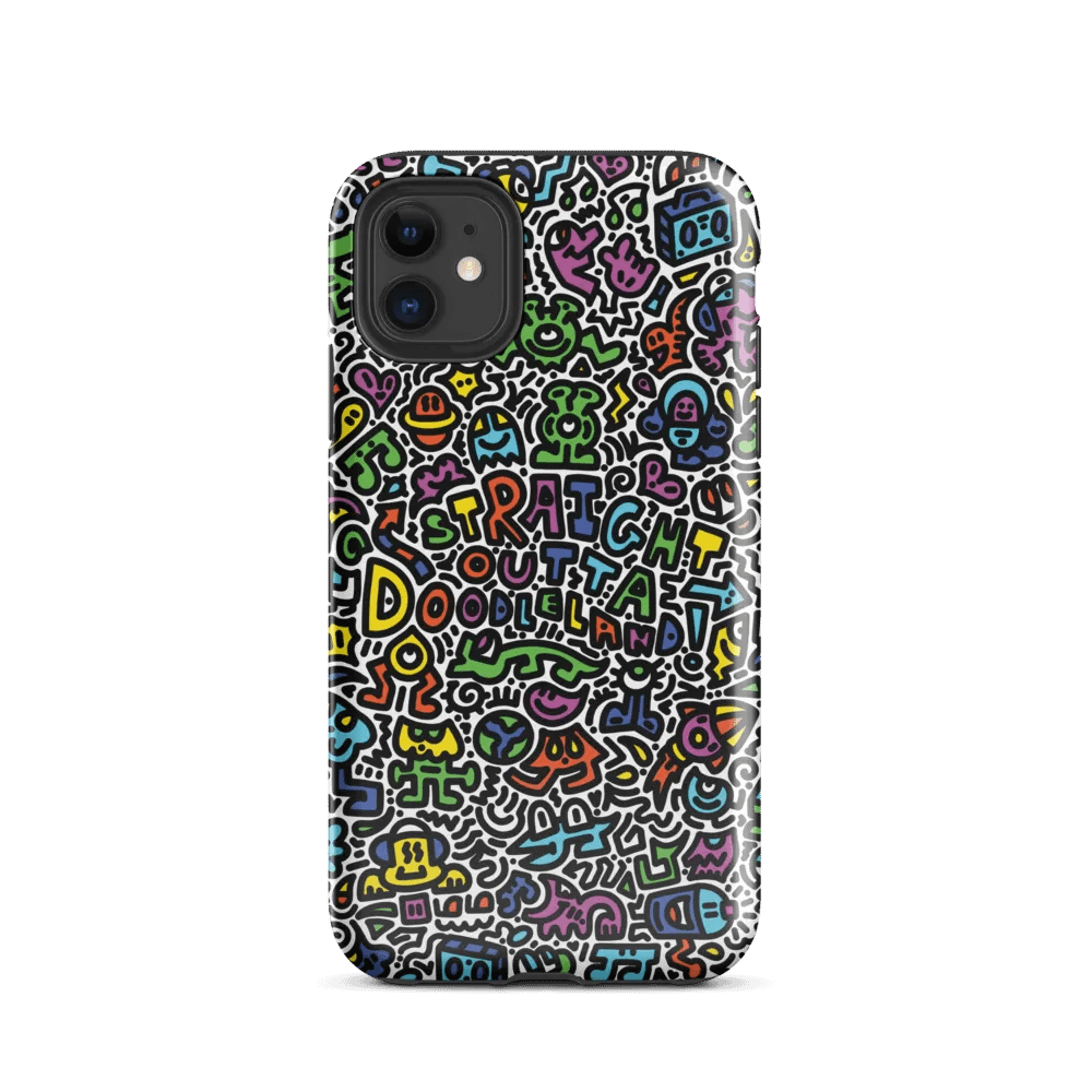 'Straight Outta Doodleland' Phone Case product image (47)