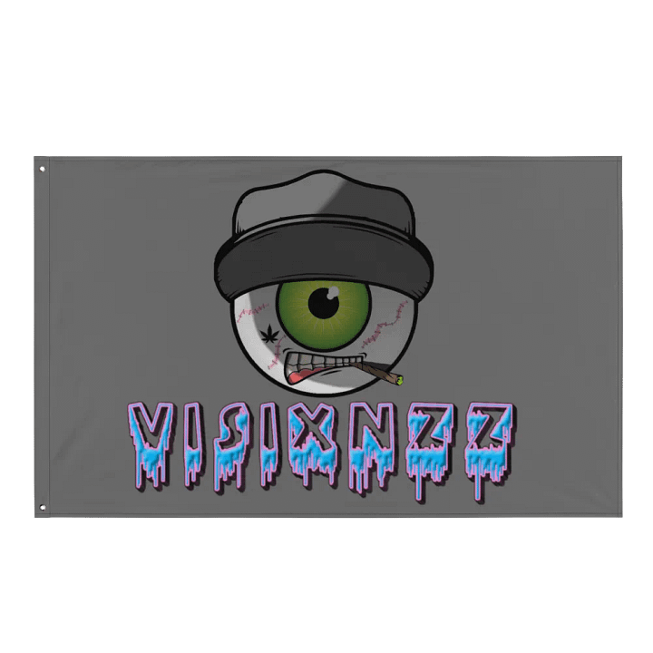 VisixnZz grey flag product image (1)