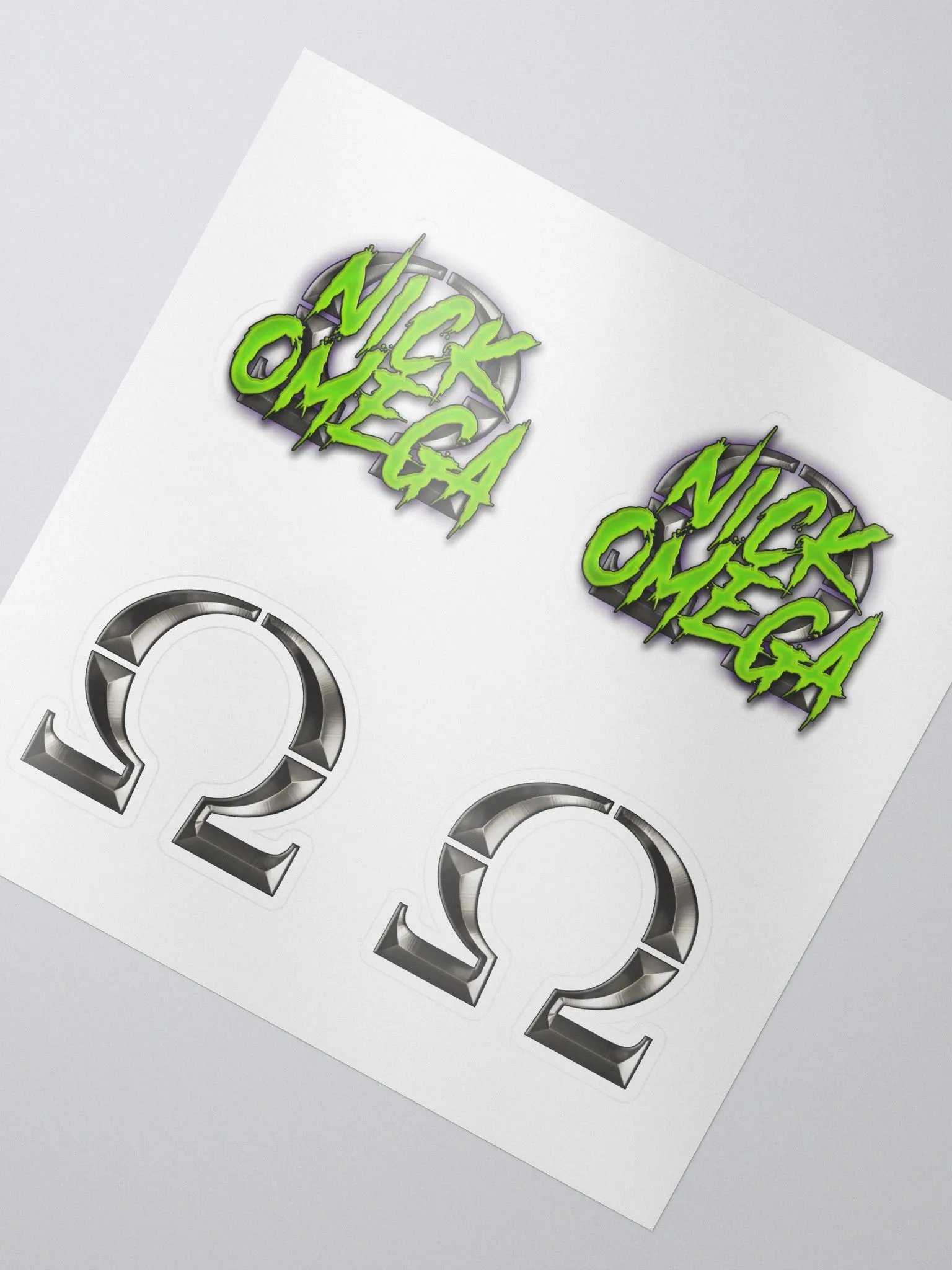 NickOmega 2022 - Sticker Sheet product image (2)