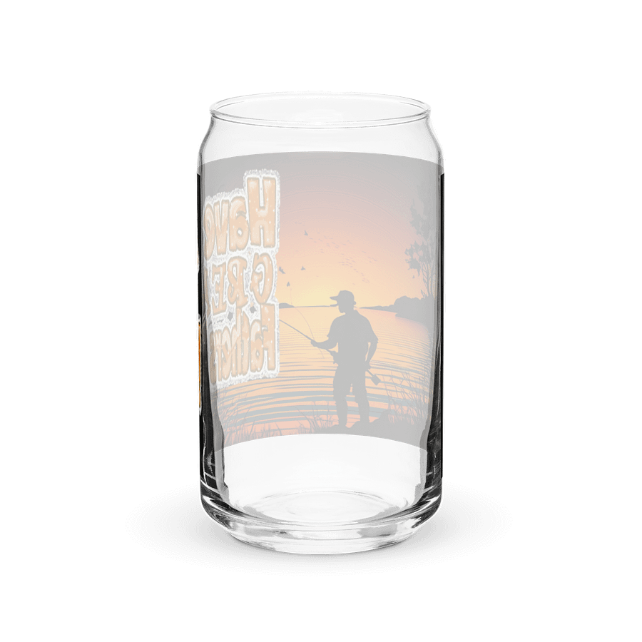 Sunset Fishing Father's Day Can Glass product image (6)