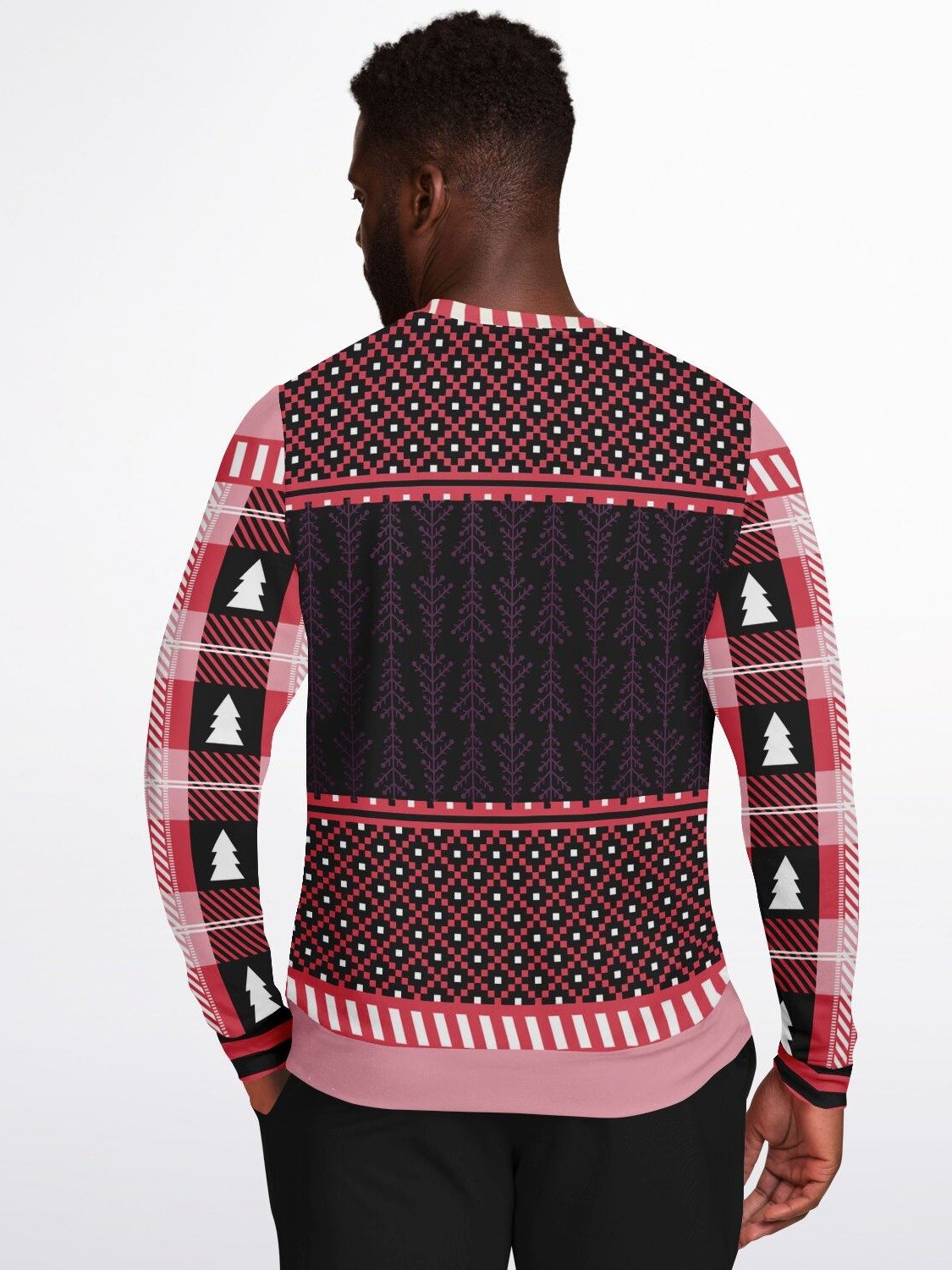 "Merry 666mas" Goat Sweatshirt | Alternative Christmas Sweater | Gothic Holiday Outfit product image (8)