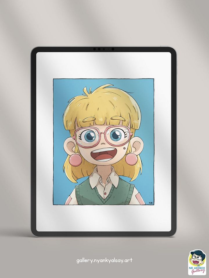 Cute Portrait 1 - Lily | Digital product image (1)