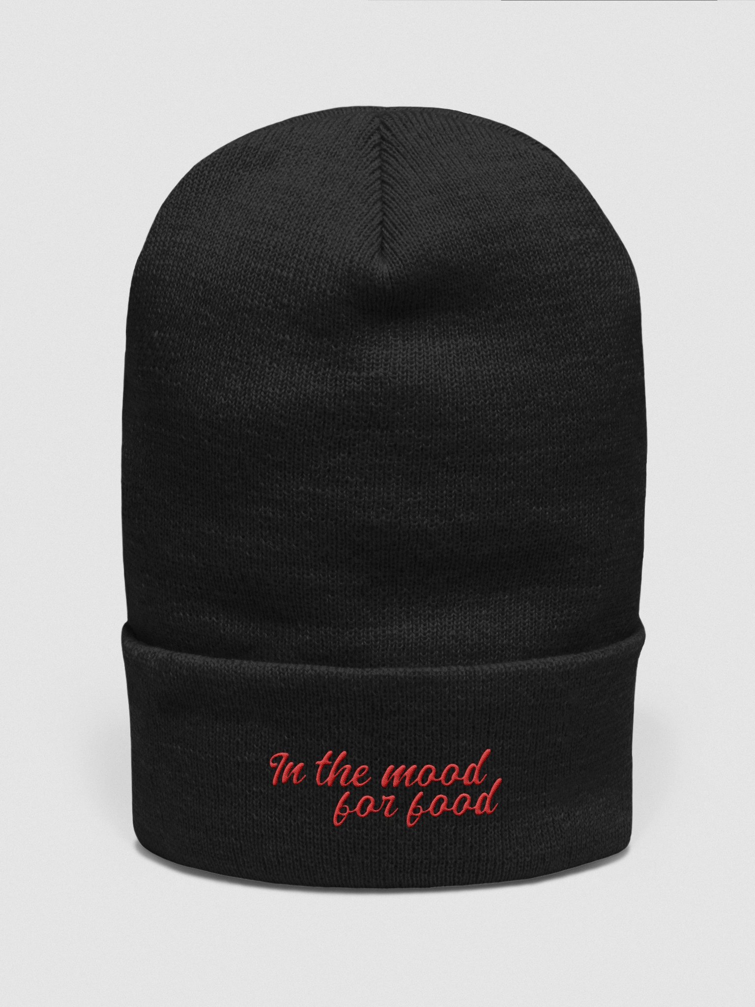In The Mood For Food – Cuffed Beanie – Ketchup product image (2)